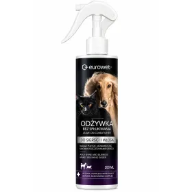 Кондиціонер-спрей Eurowet Leave-on Conditioner для блиску, шовковистості та легкого розчісування шерсті собак та котів 200 мл