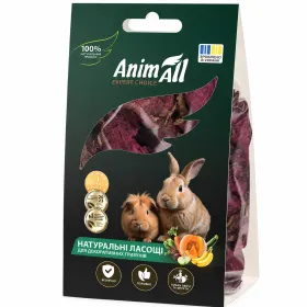 Ласощі для гризунів AnimAll Сушений буряк 50 г