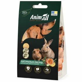 Ласощі для гризунів AnimAll Сушений овочевий мікс з цукіні 50 г