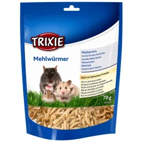 Ласощі для гризунів Trixie Mealworms Борошняний хробак 70 г