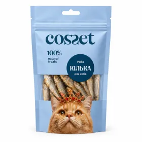Ласощі для котів Cosset Ліофілізовані кільки 30г