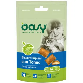 Ласощі для котів OASY CAT Treats Подушечки з тунцем 60 г