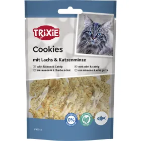 Ласощі для котів Trixie Cookies Печиво з лососем та котячою м'ятою 50 г