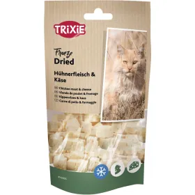 Ласощі для котів Trixie Freeze-Dried Chicken Meat & Cheese Сублімована куряча грудка та сир 25 г