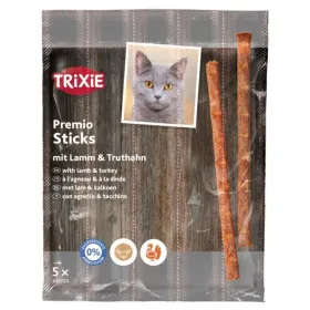 Ласощі для котів Trixie Premio Stick Lamb and Turkey Палички з бараниною та індичкою 5 шт