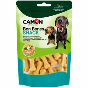 Ласощі для собак Camon Bon Bones Кісточки зі смаком ванілі 4,5 см 120 г