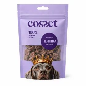 Ласощі для собак Cosset Ліофілізована яловича печінка 40г