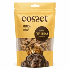 Ласощі для собак Cosset Ліофілізована куряча печінка 40 г