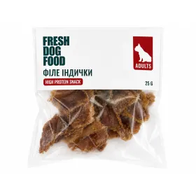 Ласощі для собак Fresh Dog Food Філе індички 25 г