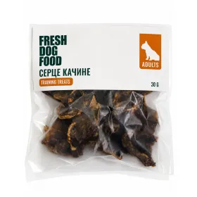 Ласощі для собак Fresh Dog Food Серце качине 30 г