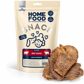 Ласощі для собак Home Food Вим'я яловиче 80 г