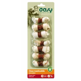 Ласощі для собак OASY DOG Chewy Bone S Кісточки з качкою 7 шт (85 г)