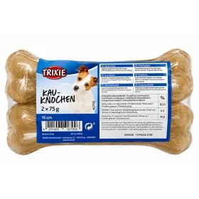 Ласощі для собак Trixie Chew Bones Жувальні кістки пресовані 15 см 2*75 г