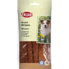 Ласощі для собак Trixie Stripes Пастилки з бараниною 12 см 10 шт / 100 г