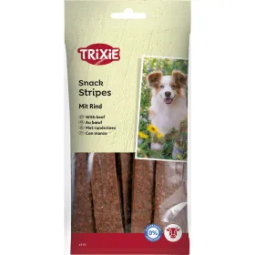 Ласощі для собак Trixie Stripes Пастилки з яловичиною 12 см 10 шт / 100 г