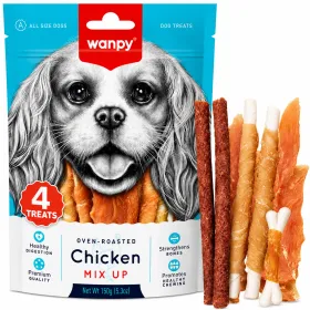 Ласощі для собак Wanpy Chicken Mix Up Курячий мікс 150 г