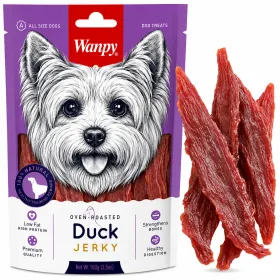Ласощі для собак Wanpy Duck Jerky Філе качки в'ялене 100 г