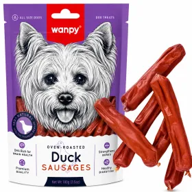 Ласощі для собак Wanpy Duck Sausages Сосиски з качкою 100 г