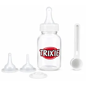 Набір для вигодовування кошенят і цуценят Trixie з кришкою, мірною ложкою та 3 сосками 120 мл