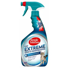 Надпотужний засіб Simple Solution Extreme Cat Stain & Odor Remover для видалення плям і нейтралізації запахів котячої сечі 945мл