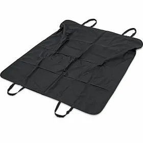 Накидка на сидіння в авто для тварин Flamingo SEAT COVER поліестер чорна 156х128 см