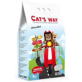 Наповнювач бентонітовий Cat's Way Unscented без аромату 10 л