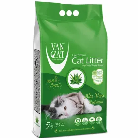 Наповнювач бентонітовий VanCat AloeVera з ароматом алое вера 5 кг