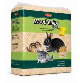 Наповнювач деревний (тирса) Padovan Wood Chips Lemon для гризунів з ароматом лимону 1 кг (14 л)