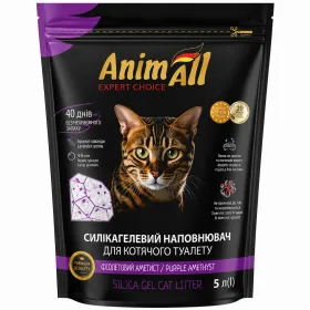 Наповнювач силікагелевий AnimAll "Фіолетовий Аметист" 5 л