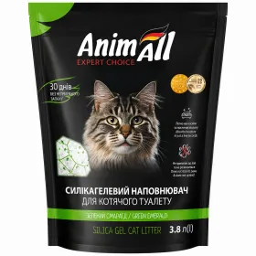 Наповнювач силікагелевий AnimAll "Зелений Смарагд" 3,8 л