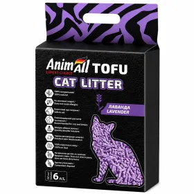 Наповнювач соєвий AnimAll Tofu з ароматом лаванди 6 л