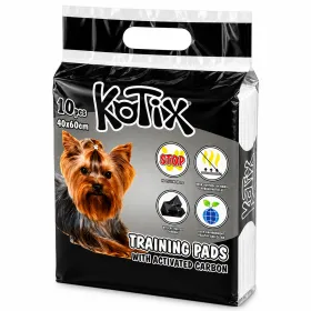 Пелюшки Kotix Premium антибактеріальні з активованим вугіллям для цуценят та дорослих собак 60*40 см 10 шт