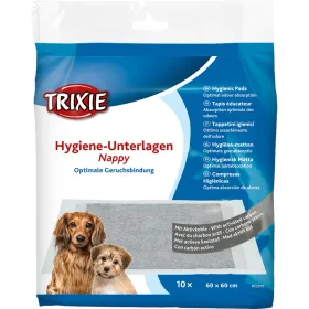 Пелюшки Trixie з активованим вугіллям для цуценят та дорослих собак 60*60 см 10 шт