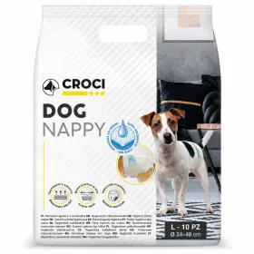 Підгузки Croci Dog Nappy для собак L 34-48 см 10 шт