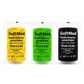 Пов'язка фіксувальна Soft Med 10 см * 4,5 м