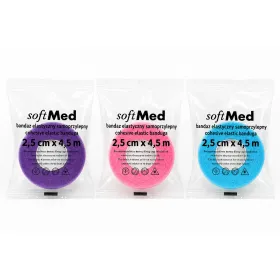 Пов'язка фіксувальна Soft Med 2,5 см * 4,5 м