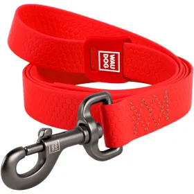 Повідець для собак WAUDOG Waterproof Collartex S 1.5*183 см червоний