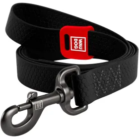Повідець для собак WAUDOG Waterproof Collartex S 1.5*183 см чорний