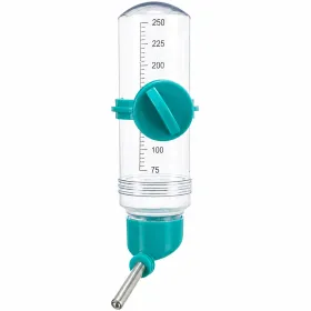 Поїлка для гризунів Trixie Plastic Water Bottle пластикова блакитна 250 мл