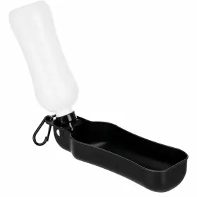 Поїлка дорожня Trixie Bottle with Bowl розкладна з мискою чорна 500 мл