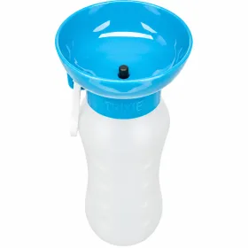 Поїлка дорожня Trixie Bottle with Drinking Bowl з мискою 550 мл