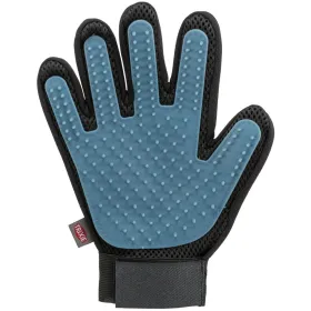 Рукавичка масажна Trixie Coat Care Glove дихаюча сітка 24*16 см синя