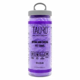 Рушник Tauro Pro Line для сушки та охолодження тварин 64*43 см фіолетовий