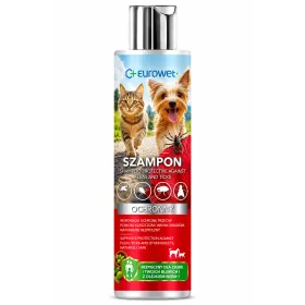 Шампунь Eurowet Against Fleas and Ticks Shampoo репелентний від бліх і кліщів для собак і котів 200 мл