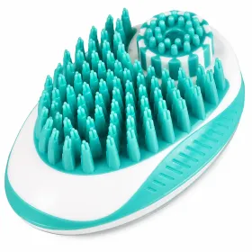 Щітка-диспенсер для шампуню Flamingo Margo Clean Massage Brush масажна