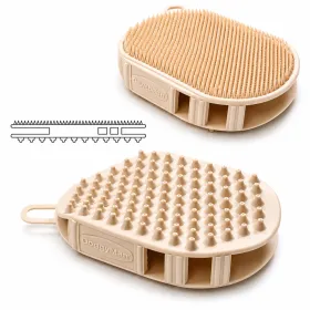 Щітка масажна-рукавичка DoggyMan BS Double-Sided Grooming Glove силіконова двустороння 15*11 см