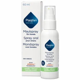 Спрей Plaqtiv+ Oral Care Spray для догляду за ротовою порожниною собак 60 мл