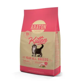 Сухий корм для кошенят Araton Kitten з м'ясом птиці 1,5 кг