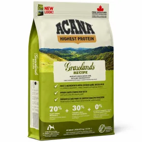 Сухой корм для собак всех пород Acana Grasslands с ягненком, уткой и рыбой 11,4 кг
