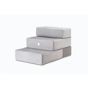 Сходинки Harley&Cho Tetris Double велюр Gray S сірі 36 см